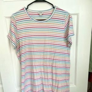 J.Crew mini t shirt dress